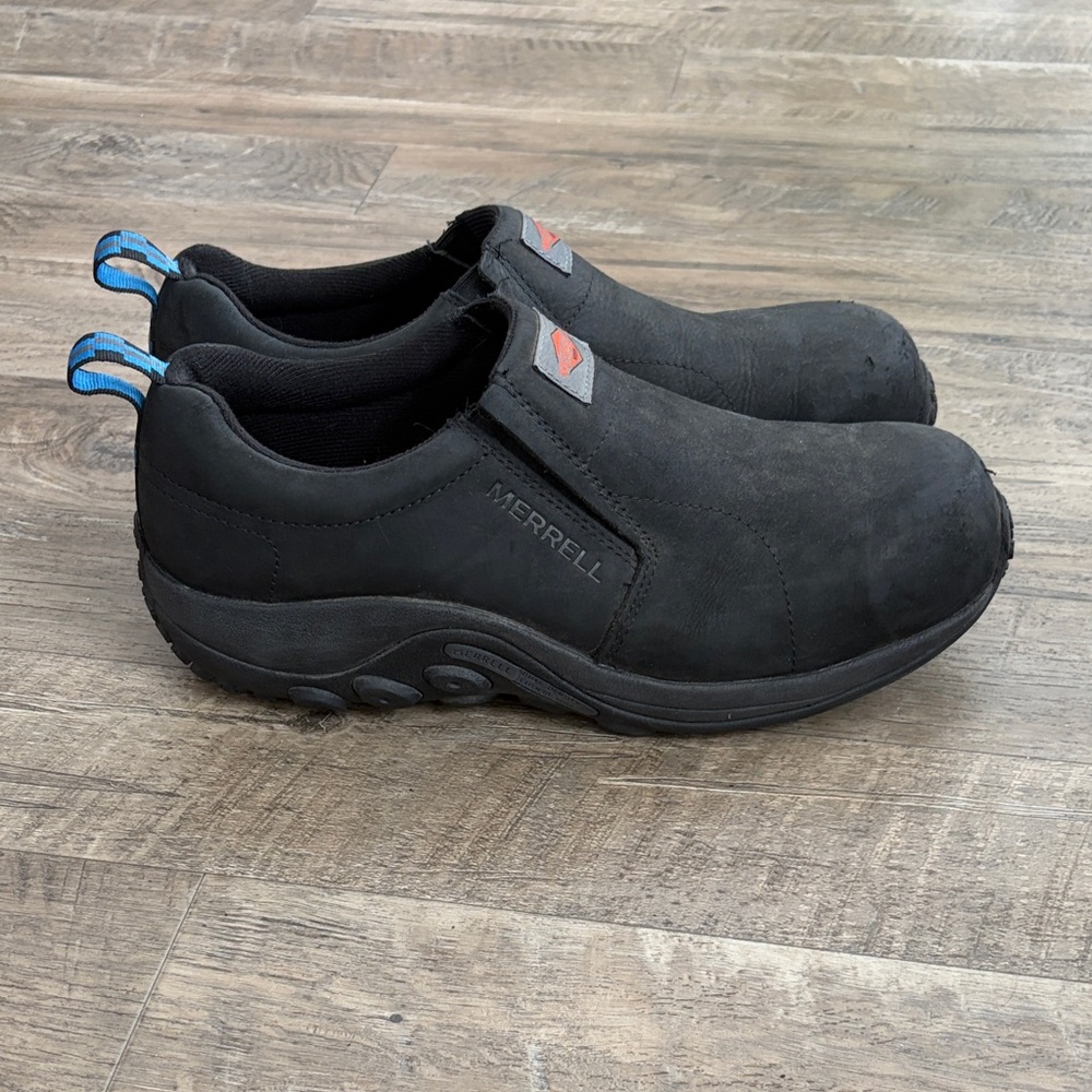 Men's Jungle Moc Leather Comp Toe Work Shoe - Picture 2 of 5